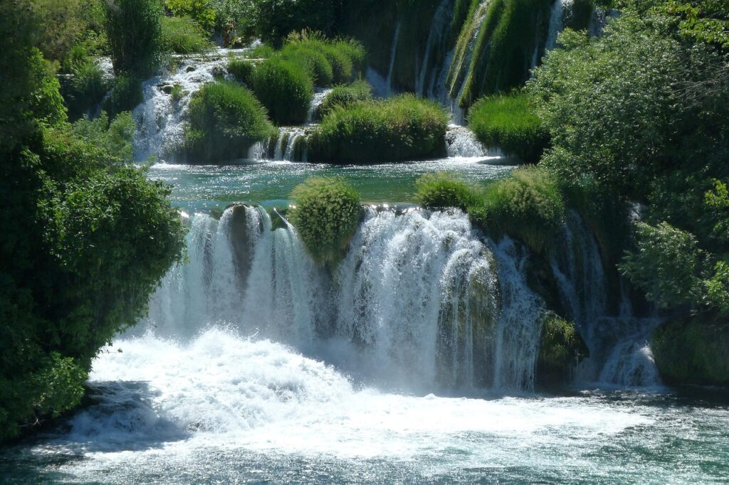 Cascades de Krka en Croatie par Hunyvers