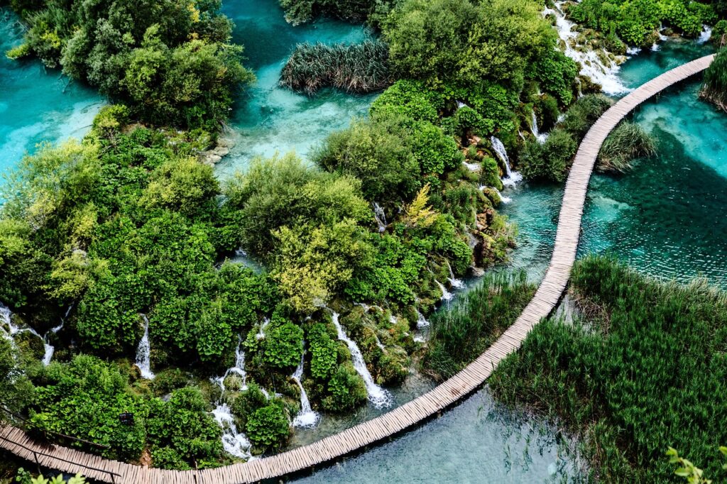 Lacs de Plitvice en Croatie par Hunyvers