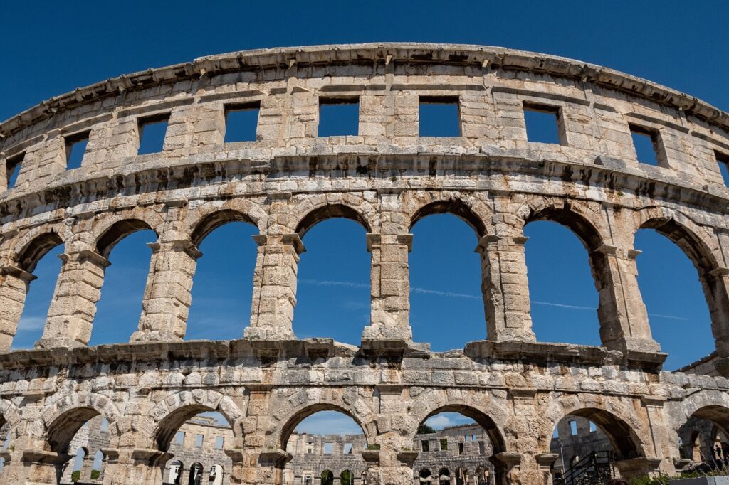 Pula en Croatie voyage en camping-car par Hunyvers