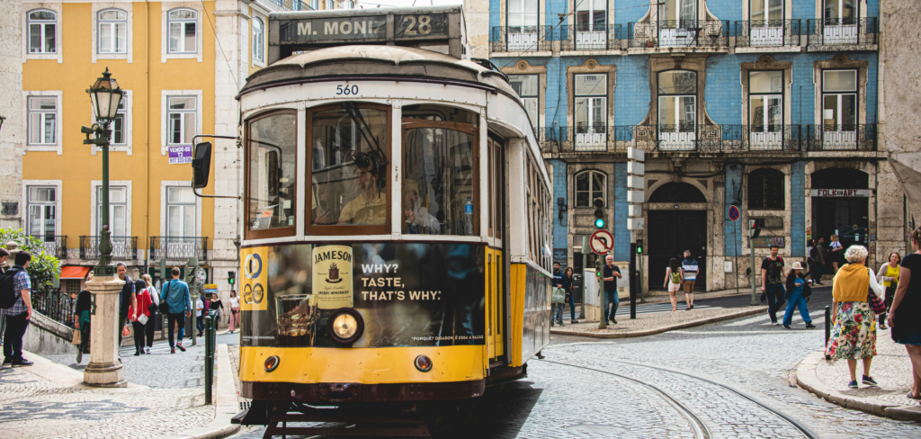 Tramway de Lisbonne au Portugal par Hunyvers