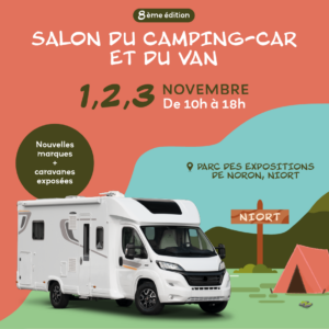 Salon du camping-car et du van à Niort - jeu concours règlement