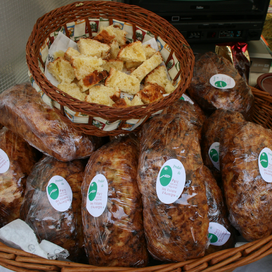 Brioche de tomme région auvergne