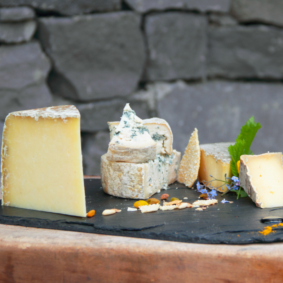 Plateau de fromages région Auvergne