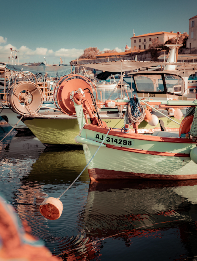 Ajaccio bateaux au port par Hunyvers