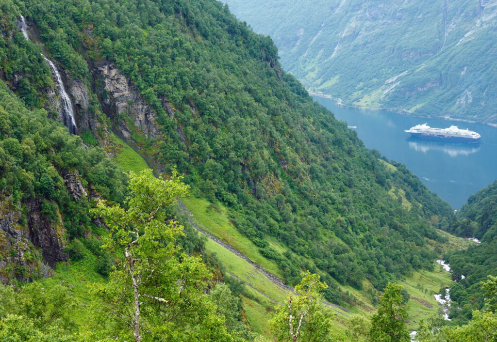 La Norvege en camping-car : Geirangerfjord
