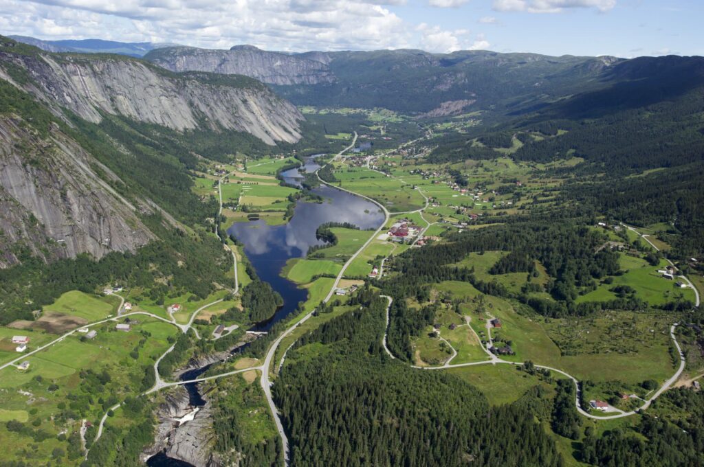 La Norvège en camping-car : Vallée de Setesdal